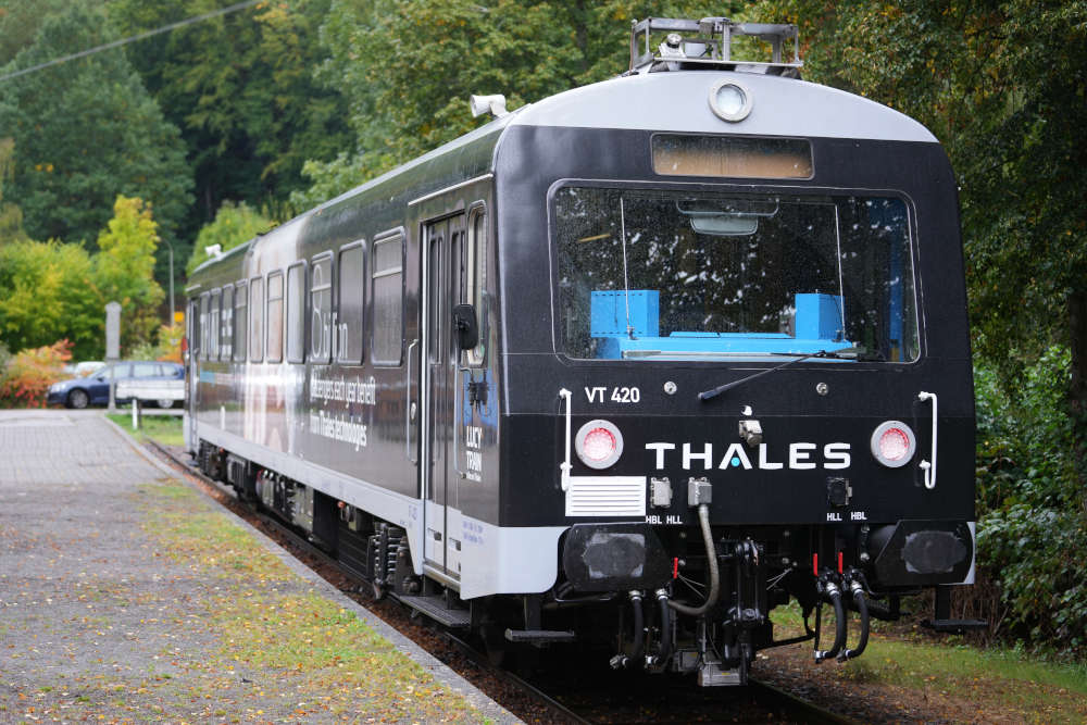 Forschungsfahrt autonom fahrende Schienenfahrzeuge Elmsteiner Tal (Foto: Holger Knecht)