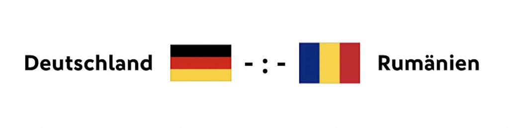 Deutschland - Rumänien