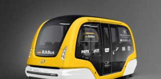 RABus-Shuttle (Quelle: FKFS Forschungsinstitut für Kraftfahrwesen und Fahrzeugmotoren Stuttgart)