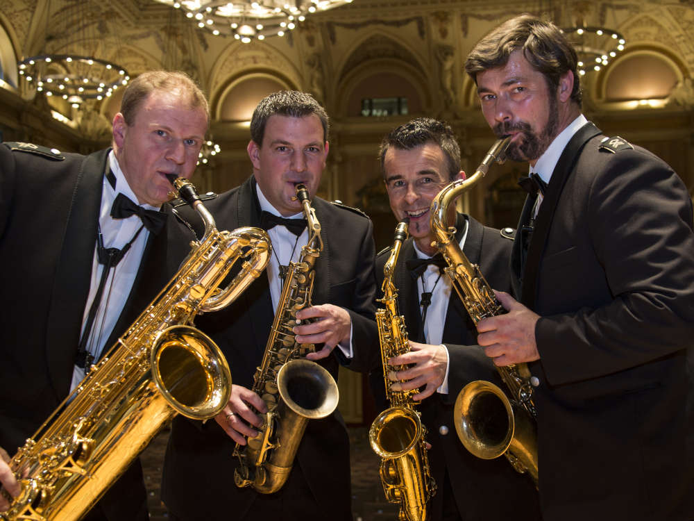 Saxophone Musikkorps der Bundeswehr (Quelle: © Bundeswehr 2015 Foto: ML)