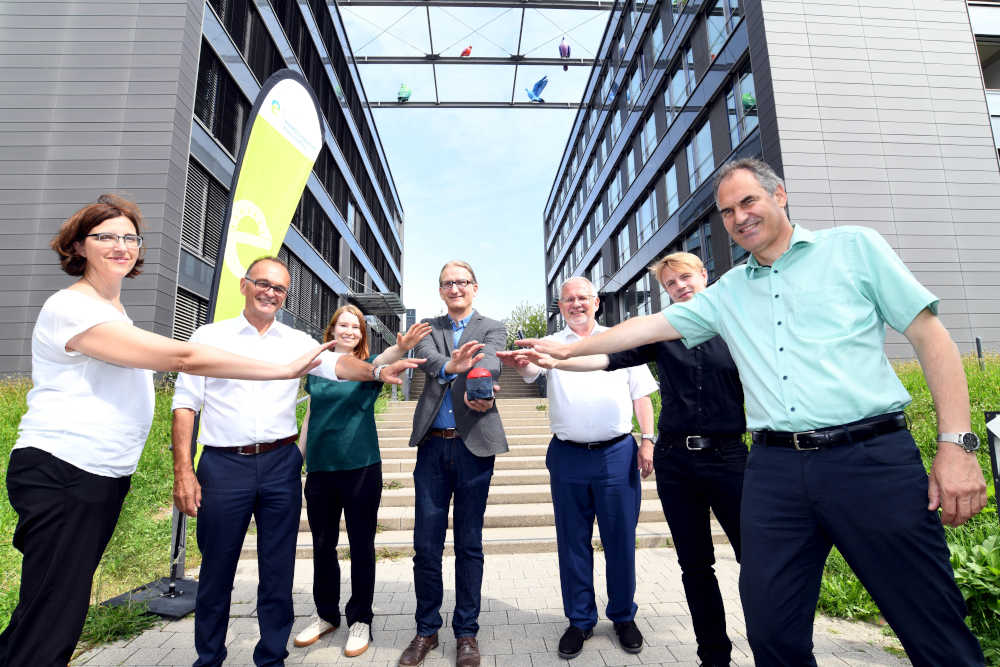 v.l.: Simon, Dr. Brechtel, Moritz, Dr. Jergentz, Ihlenfeld, Hartmann, Seefeldt (Foto: Karin Hiller)