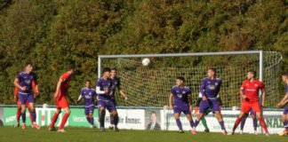 SpVgg Durlach-Aue gegen VfR Mannheim (Foto: Hannes Blank)