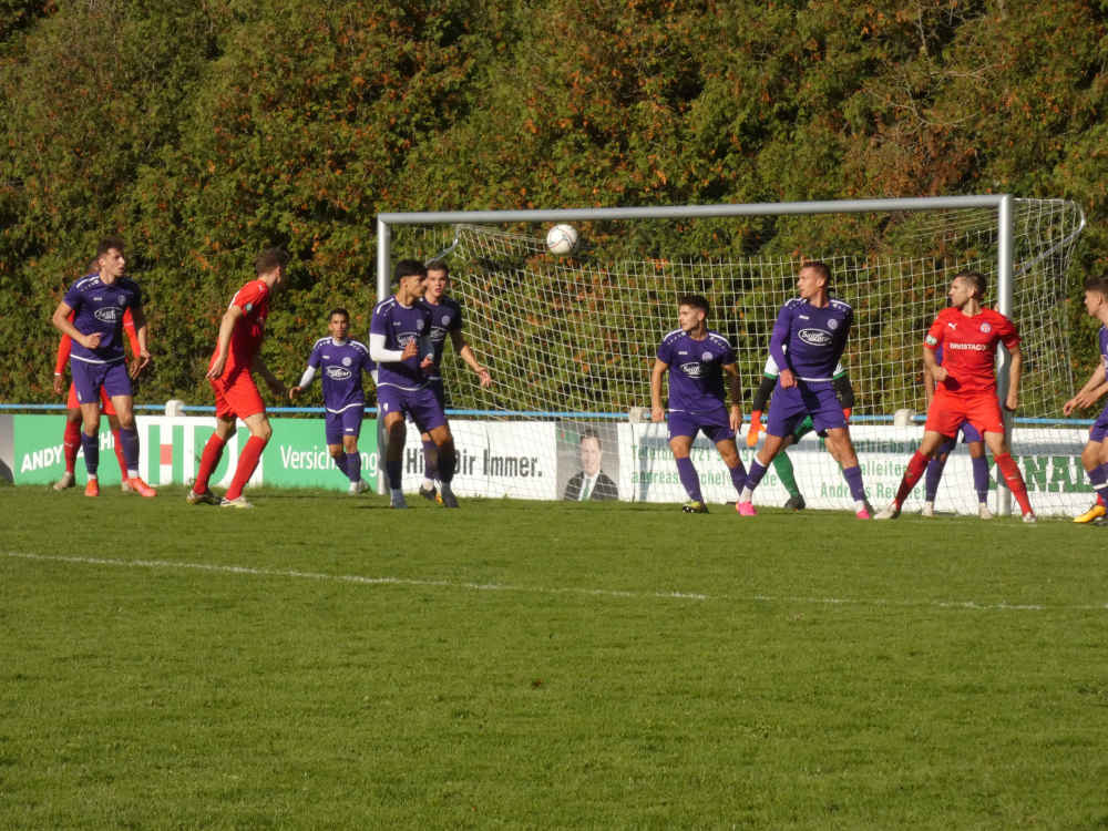 SpVgg Durlach-Aue gegen VfR Mannheim (Foto: Hannes Blank)