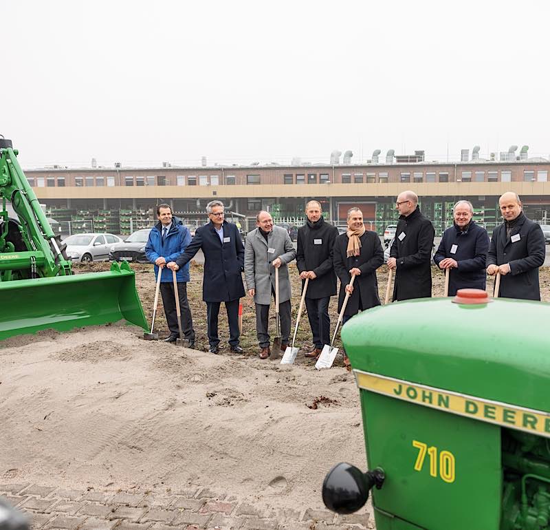 Spatenstich im John Deere Werk in Mannheim (Foto: John Deere Walldorf GmbH & Co. KG)