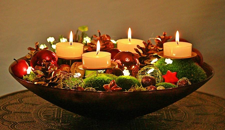 Adventskranz (Foto: pixabay/cocoparisienne)