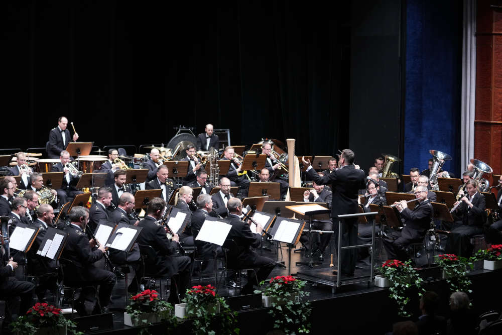 Musikkorps der Bundeswehr Saalbau Neustadt Weinstraße 2021 (Foto: Reinhard Schnell)