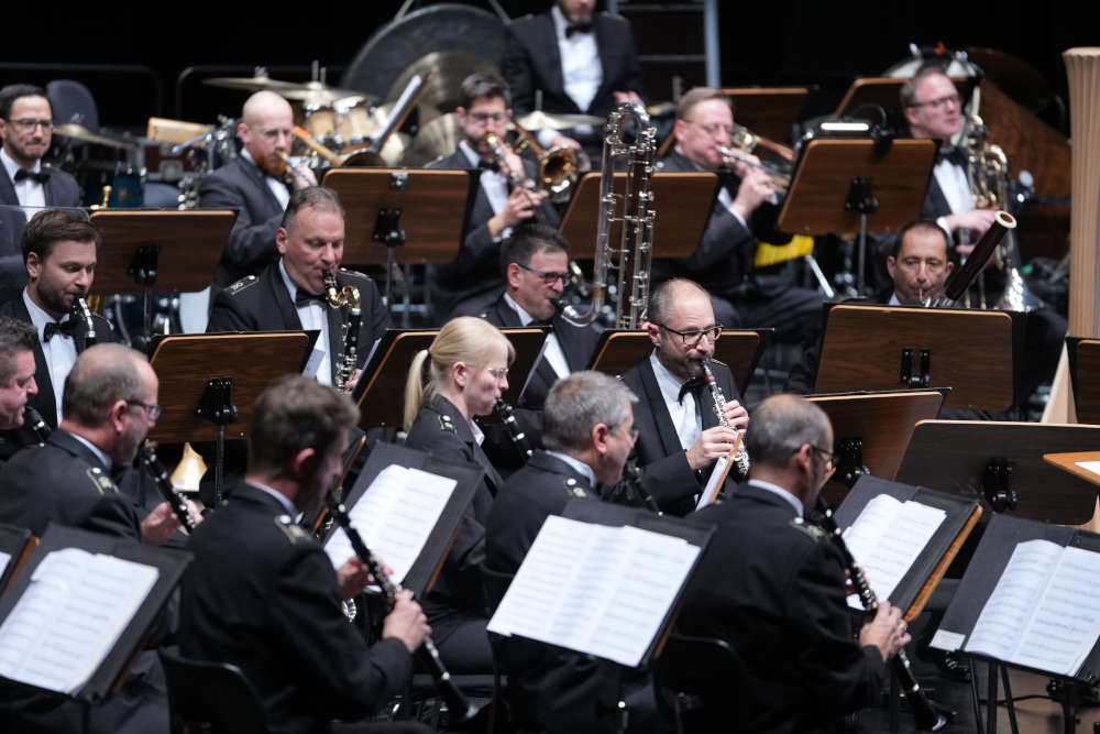 Musikkorps der Bundeswehr Saalbau Neustadt Weinstraße 2021 (Foto: Reinhard Schnell)
