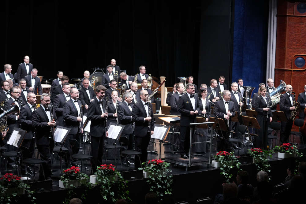 Musikkorps der Bundeswehr Saalbau Neustadt Weinstraße 2021 (Foto: Reinhard Schnell)