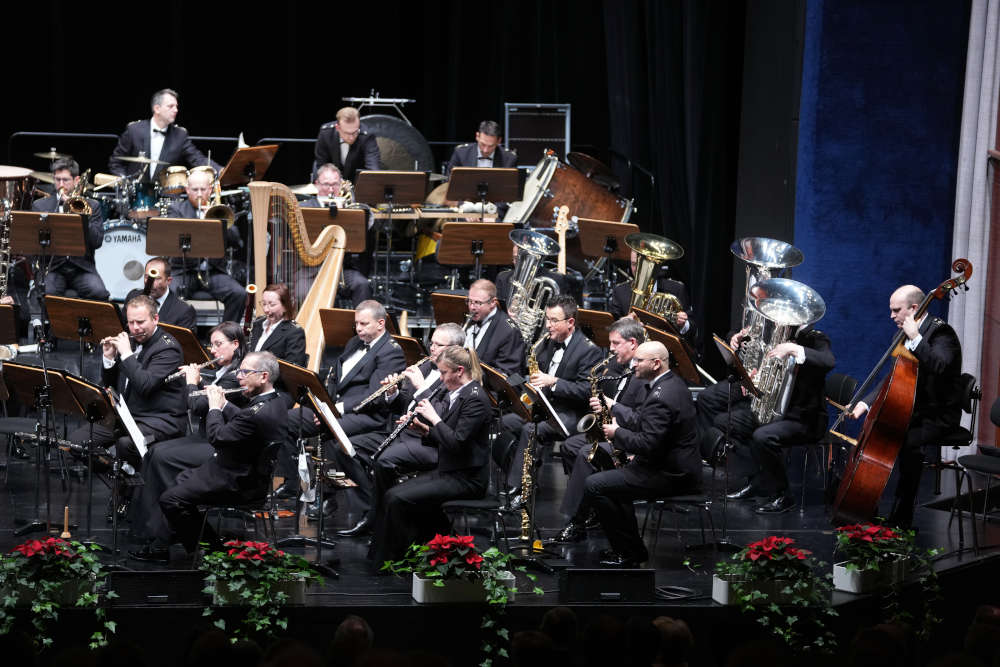 Musikkorps der Bundeswehr Saalbau Neustadt Weinstraße 2021 (Foto: Reinhard Schnell)