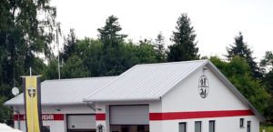 Feuerwehrgerätehaus Esthal (Foto: Reinhard Schnell)