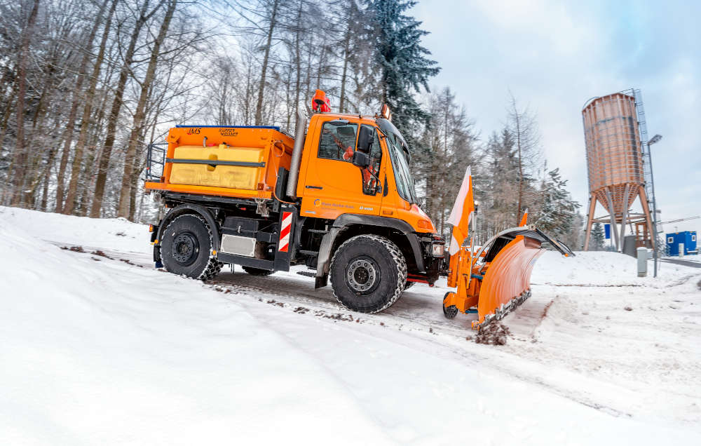 Winterdienst (Foto: Landratsamt Rhein-Neckar-Kreis/Tobias Schwerdt)