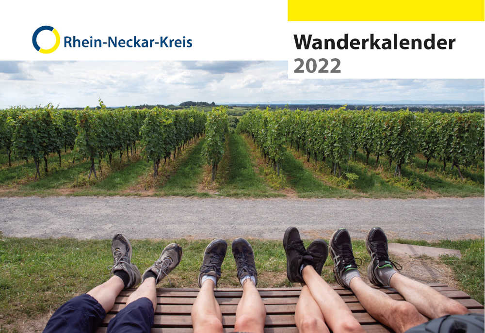 Wanderkalender Titelbild (Foto: Landratsamt Rhein-Neckar-Kreis)