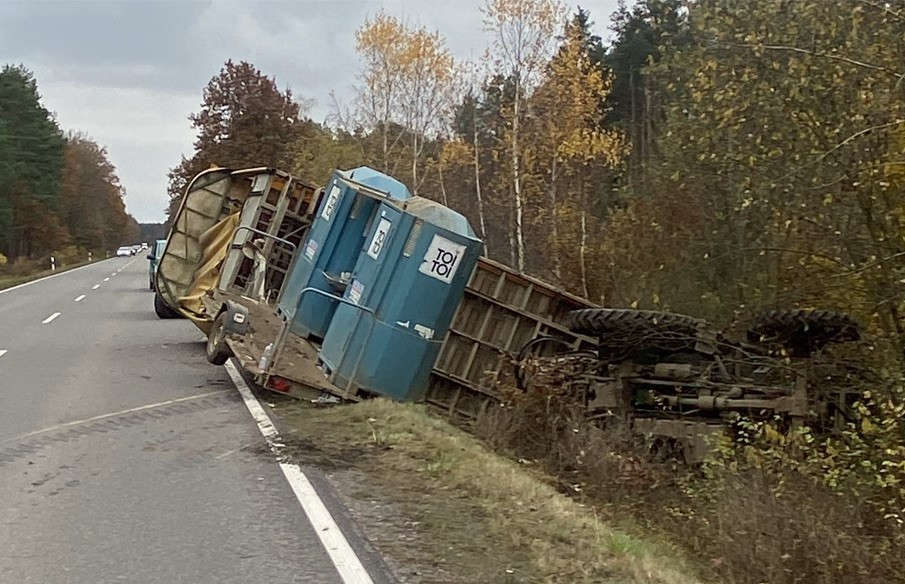 Unfallstelle (Foto: Polizei RLP)