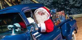 In den Technik Museen fährt der Weihnachtsmann einen motorisierten Schlitten, genauer gesagt einen Chevrolet Apache / Serie 3100. (Foto: TMSP/SNH)