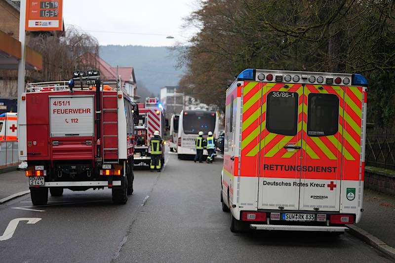 Lambrecht Verkehrsunfall B 39 (Foto: Holger Knecht)