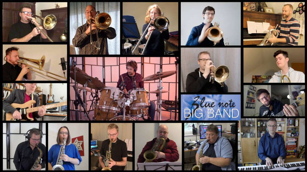 Blue note BIG BAND - Video im Dezember 2020 (Foto: Blue note BIG BAND)