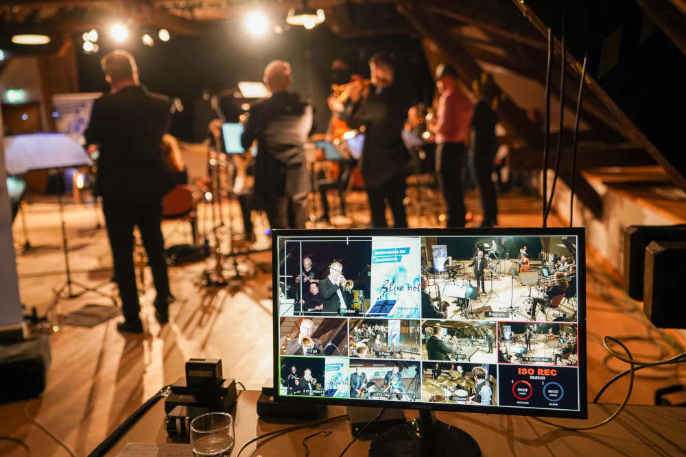 Jazz an Neujahr Blue note BIG BAND 2022 Streamingkonzert (Foto: Reinhard Schnell)