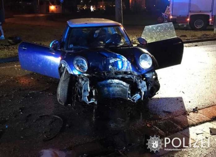 Unfall auf der Lauterstraße