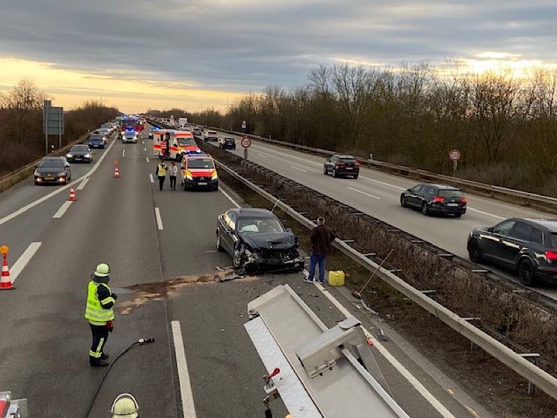 Unfallstelle (Foto: Polizei RLP)