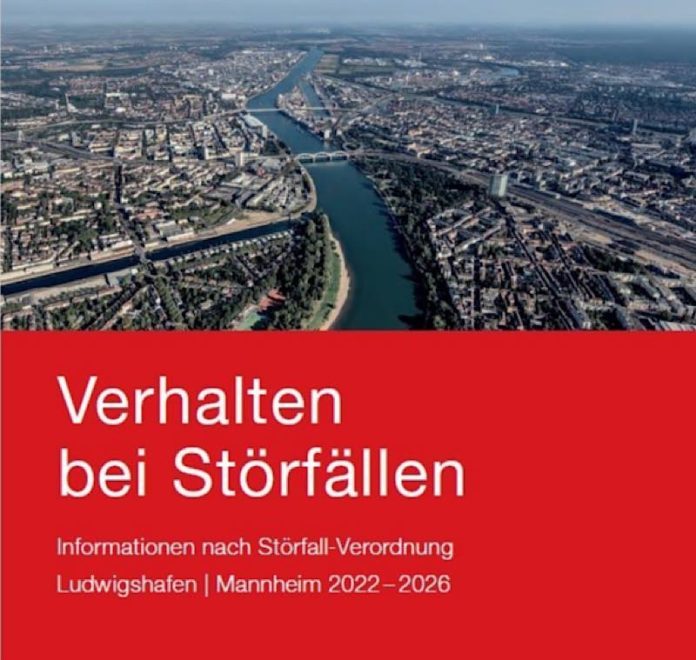 Störfallbroschüre der Städte Mannheim und Ludwigshafen (Foto: Stadt Mannheim)