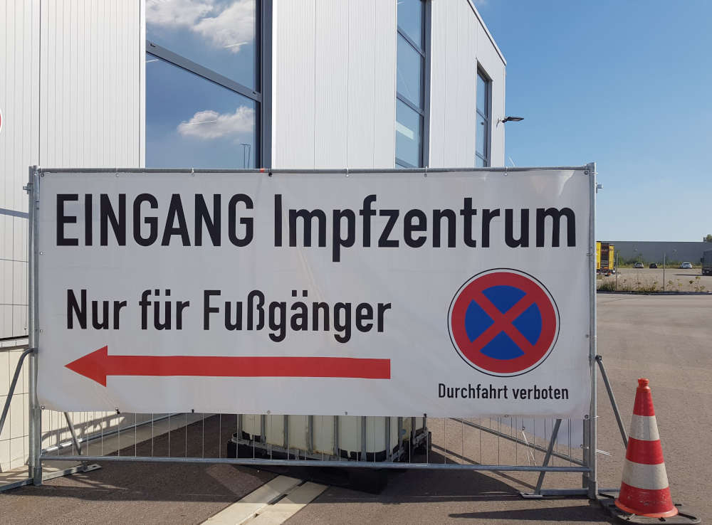 Impfzentrum Wörth (Foto: Kreisverwaltung Germersheim)