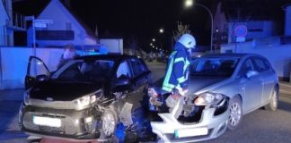 Die Unfallstelle (Foto: Polizei RLP)