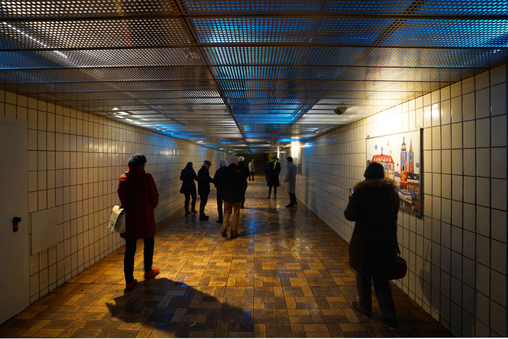 Neustadt Unterführung Saalbau (Foto: Holger Knecht)