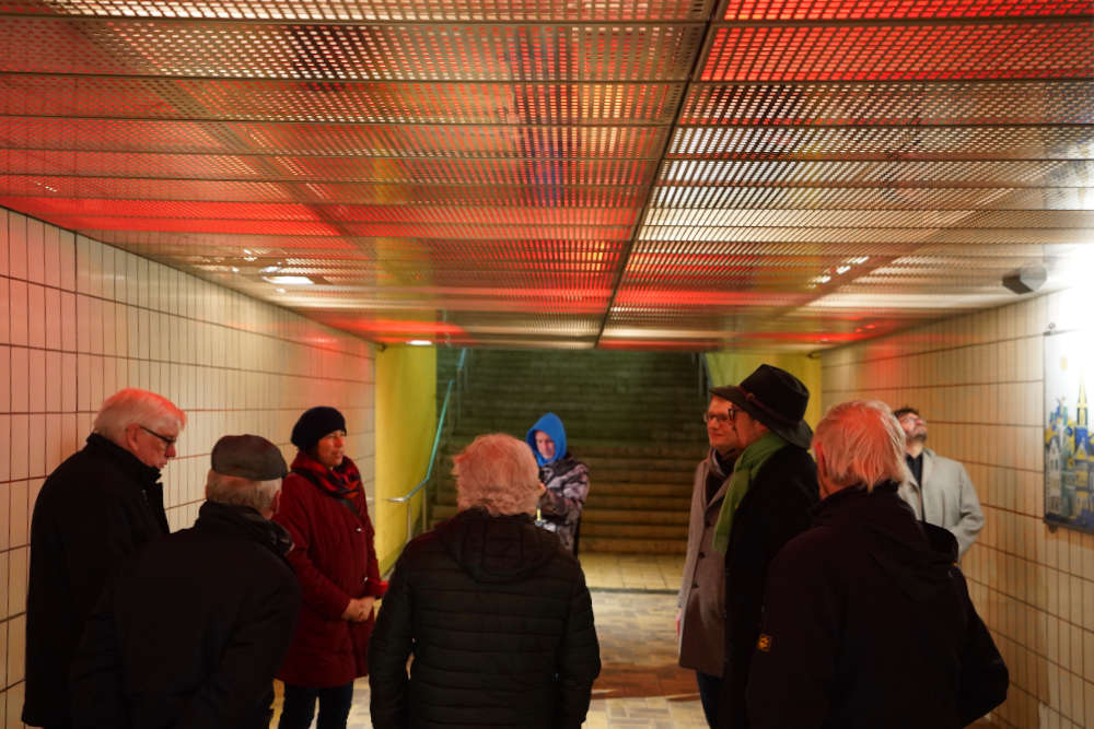 Neustadt Unterführung Saalbau (Foto: Holger Knecht)