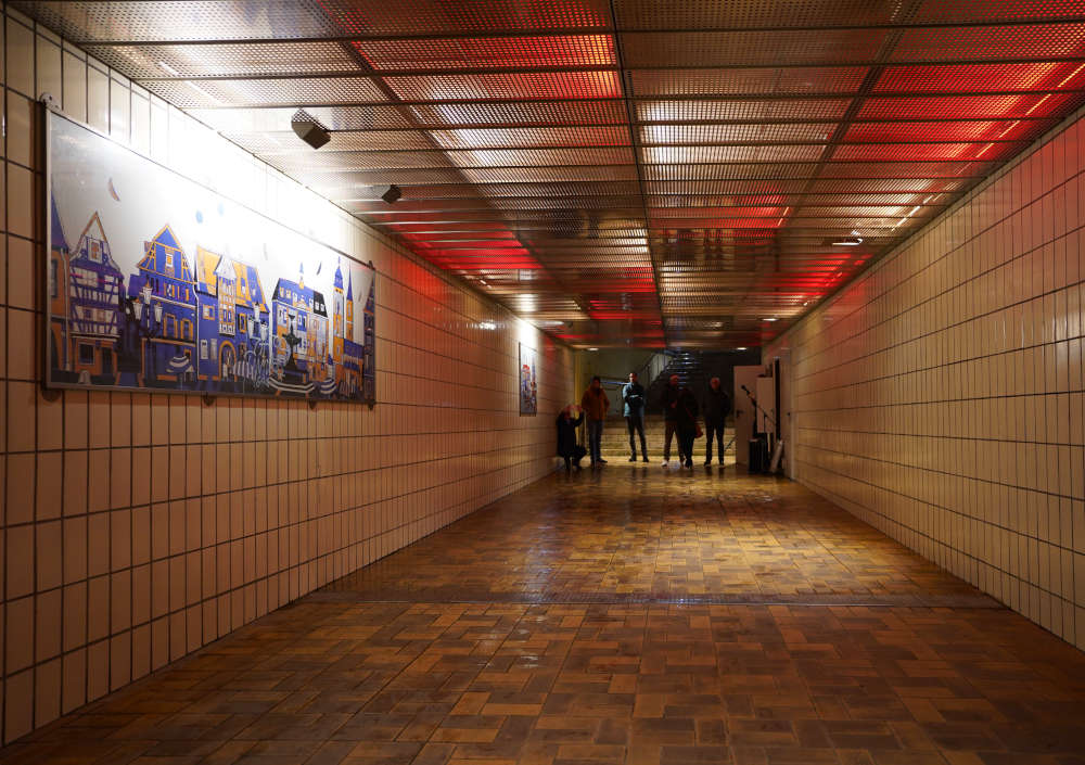 Neustadt Unterführung Saalbau (Foto: Holger Knecht)