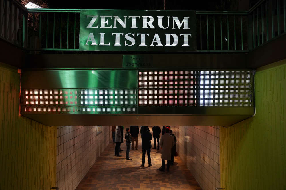 Neustadt Unterführung Saalbau (Foto: Holger Knecht)