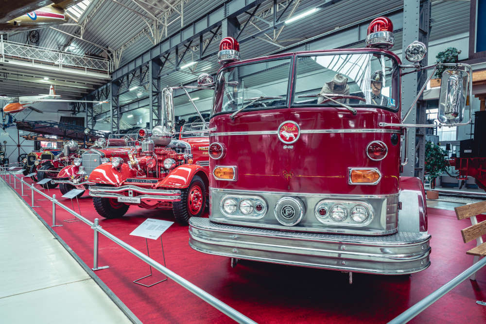 Feuerwehrausstellung im Technik Museum Speyer (Foto: TMSP/Sebastian Schnepper)