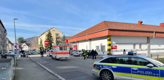 Die Einsatzstelle (Foto: Feuerwehr Neustadt)