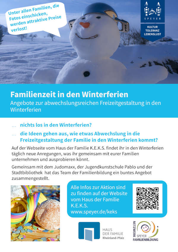 Familienzeit Winterferien (Foto: Stadt Speyer)