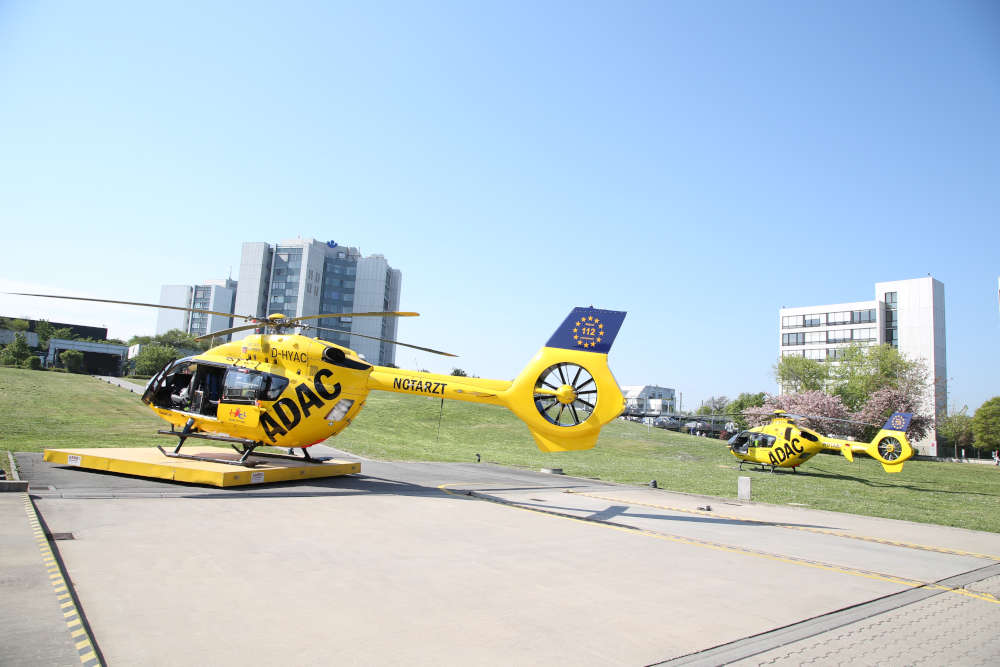 Christoph 5 und Christoph 112 (Foto: BG Klinik Ludwigshafen/Geir Dillan)