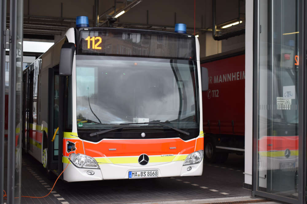 Mannheim ist nun offiziell Standort für den zweiten Intensivtransportbus in Baden-Württemberg. (Foto: Stadt Mannheim)