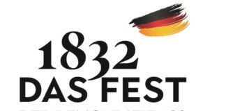 Logo "1832. Das Fest der Demokratie" (Quelle: Stadtverwaltung Neustadt)