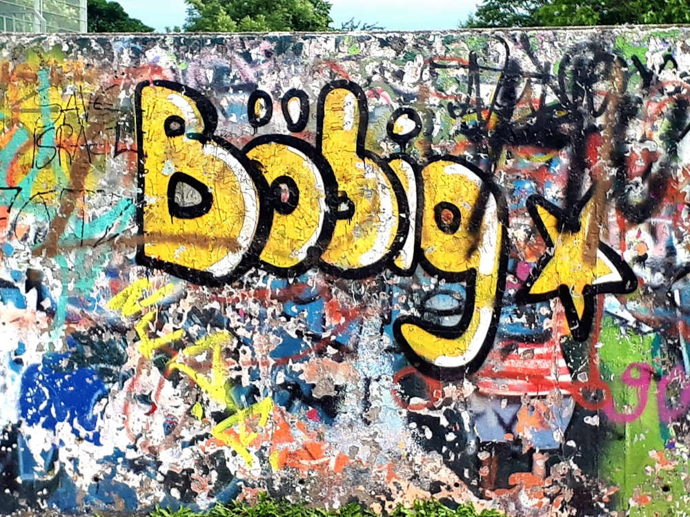 Graffiti Böbig (Foto: Stadtverwaltung Neustadt)