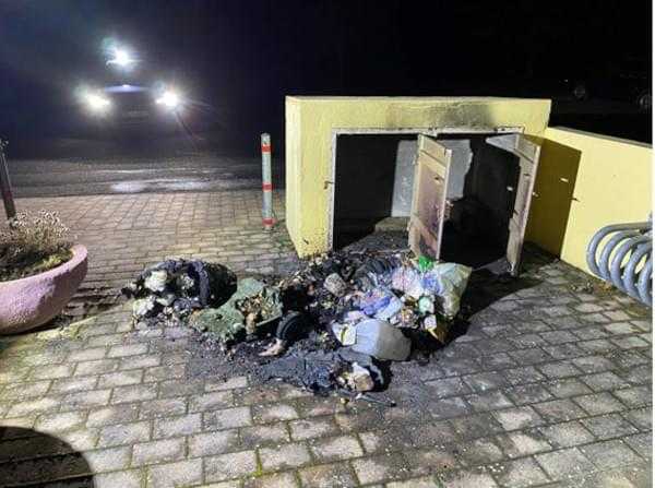 Mülltonnenbrand