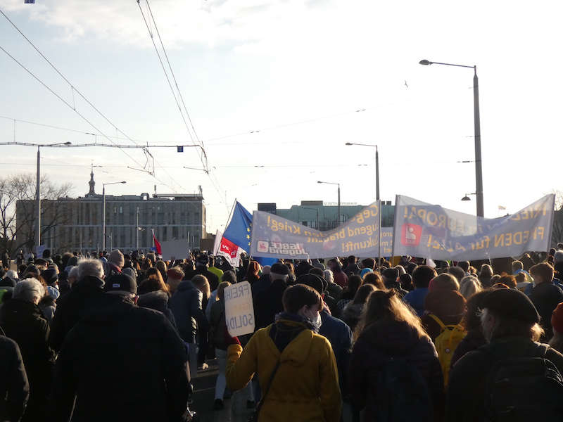 Demo am 05.03.2022 (Foto: Hannes Blank)