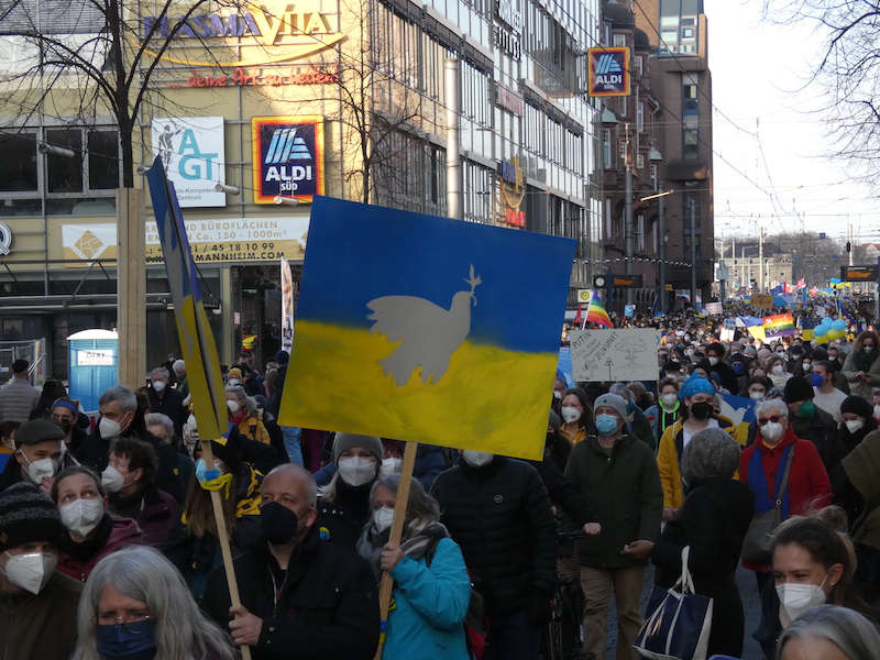 Demo am 05.03.2022 (Foto: Hannes Blank)