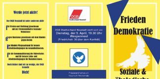 Flyer (Quelle: DGB Stadtverband Neustadt)