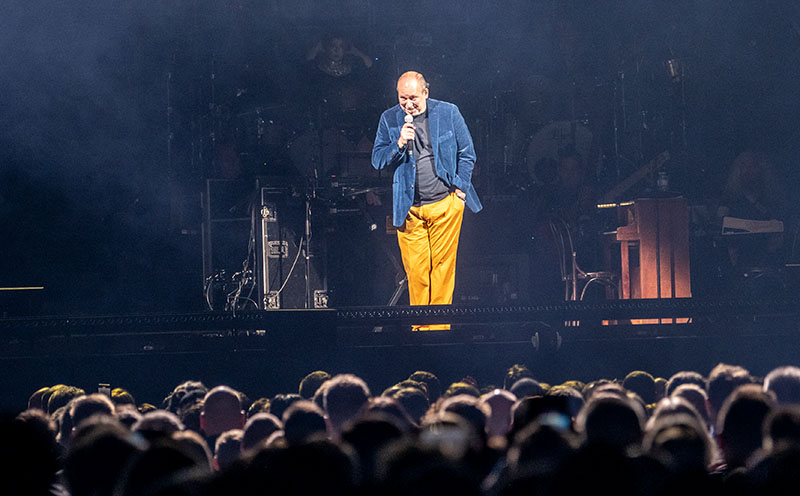 Hans Zimmer mit seiner gigantische Live Show in Mannheim (Foto: Helmut Dell)