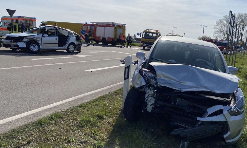 Die Unfallstelle (Foto: Polizei RLP)