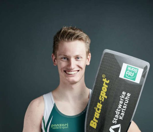 Tim Bechtold hat gut Lachen! Bei der Qualifikation über 1.000 Meter reihte er sich an seinem Geburtstag hinter den namhaften Protagonisten Sebastian Brendel, Conrad-Robin Scheibner und Michael Müller als Viertplatzierter ein. (Foto: GES/Helge Prang)
