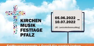 Kirchenmusik-Festtage Pfalz Programmübersicht (Quelle: EKP)