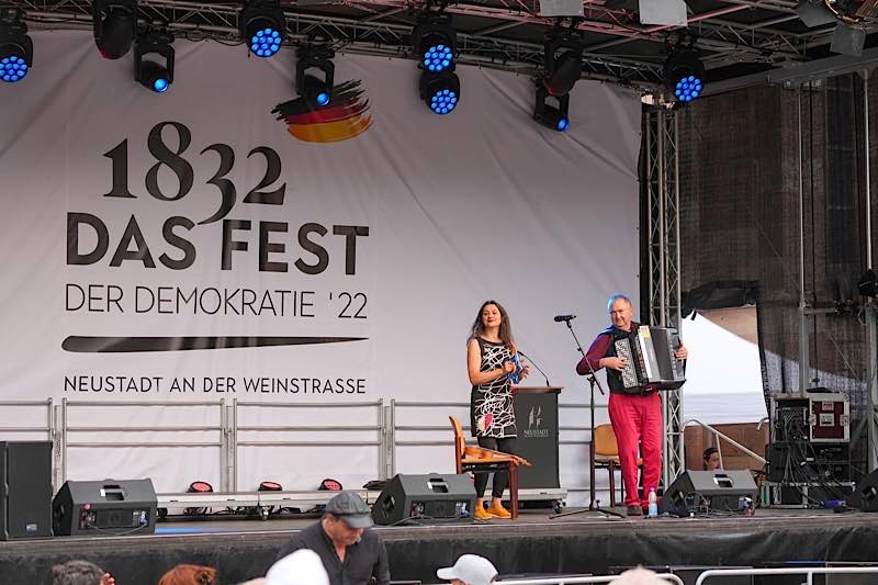 Demokratiefest „1832.Das Fest der Demokratie“ (Foto: Reinhard Schnell)
