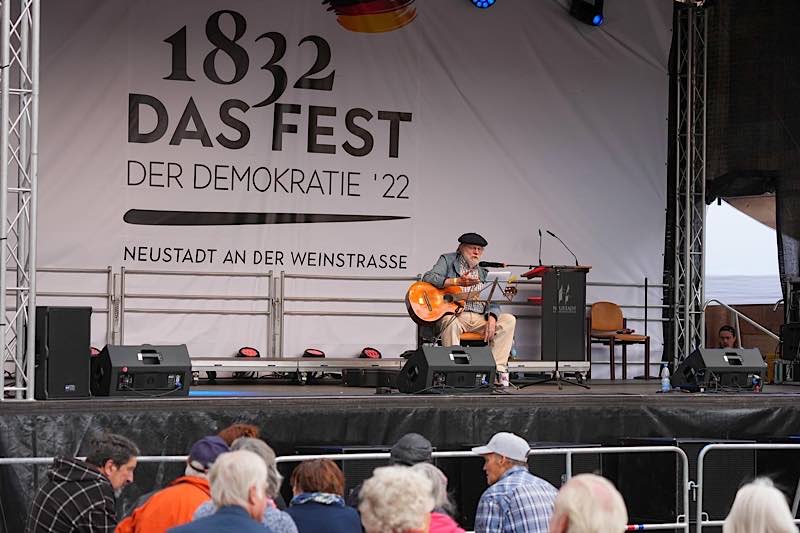 Demokratiefest „1832.Das Fest der Demokratie“ (Foto: Reinhard Schnell)