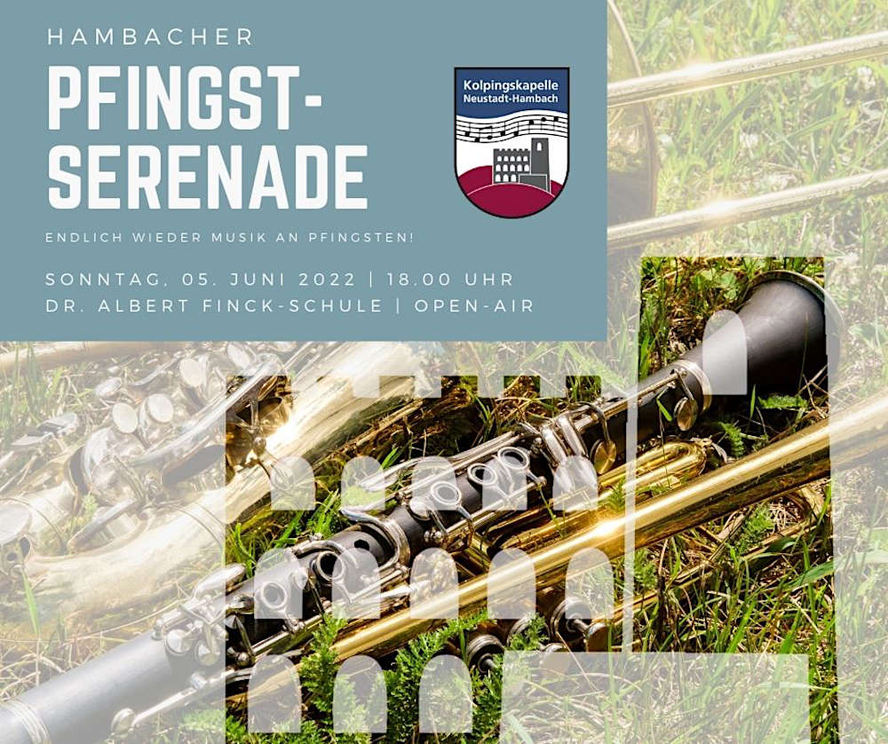 Pfingstserenade der Kolpingskapelle Hambach