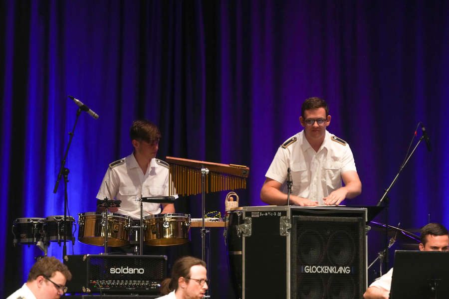 Big Band Ausbildungsmusikkorps Bundeswehr Kaiserslautern 2022 (Foto: Reinhard Schnell)