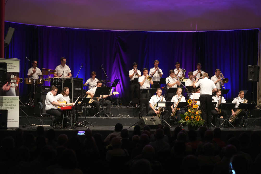 Big Band Ausbildungsmusikkorps Bundeswehr Kaiserslautern 2022 (Foto: Reinhard Schnell)
